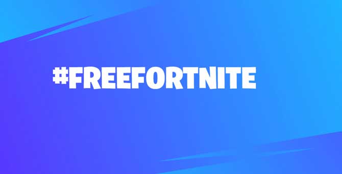#freefornite, epic games