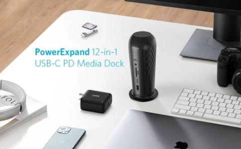 Anker ra mắt đế cắm sạc dự phòng PowerExpand 12-in-1 USB-C PD Media Dock