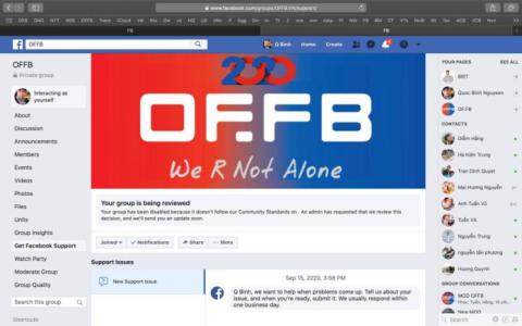Group OFFB bị Facebook vô hiệu hoá, OFFBers giờ đi đâu?