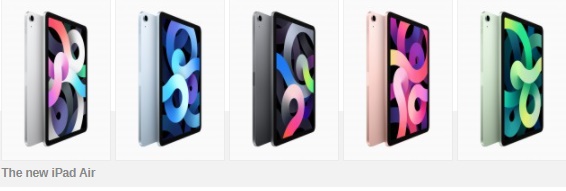 Apple, iPad Air mới, iPad Air 2020, iPad thế hệ thứ 8
