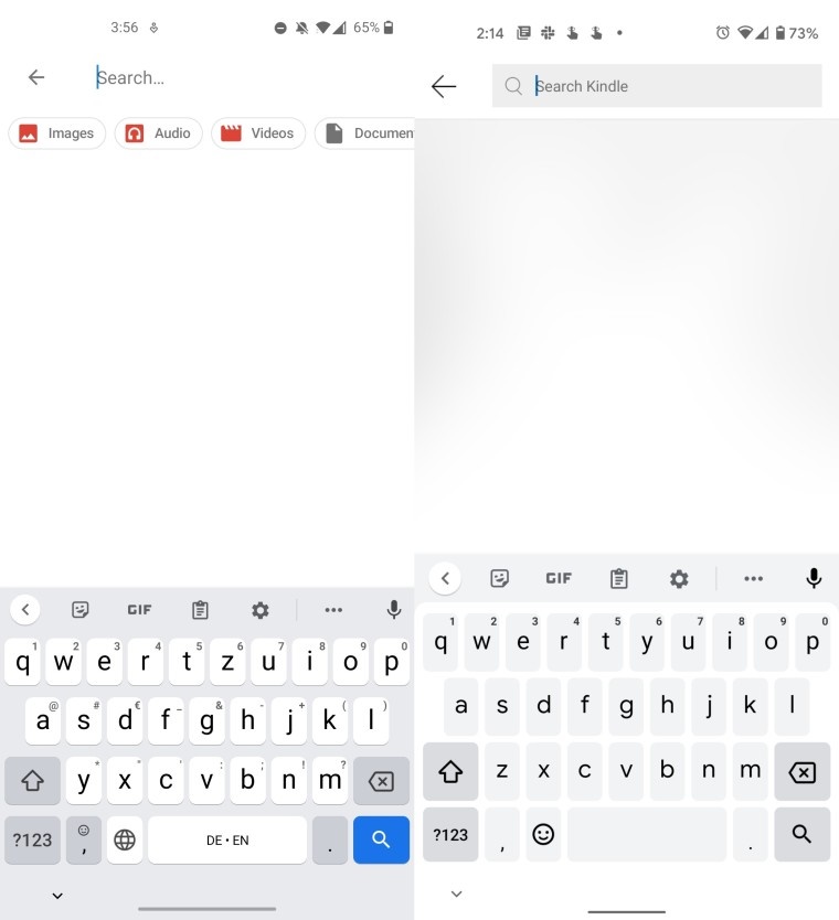 Gboard, Google, Android, Thiết kế lại giao diện