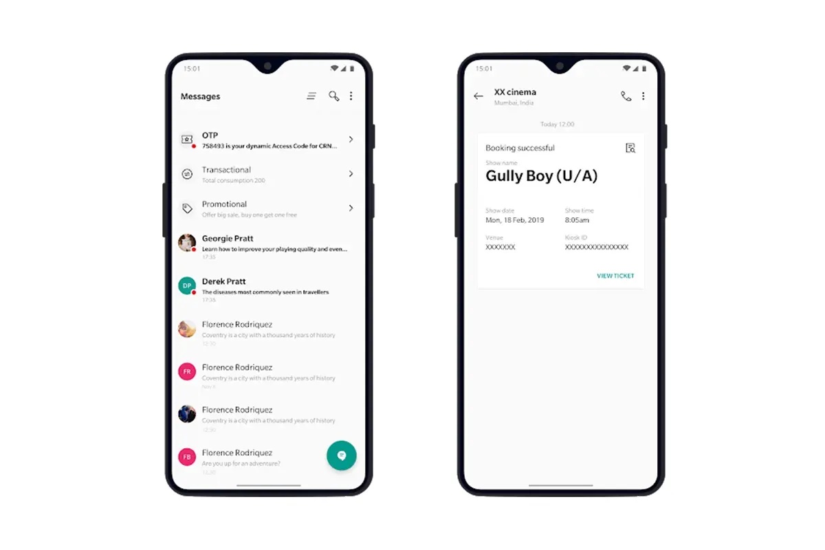 OnePlus Messages, Ứng dụng tin nhắn, Google Play Store, OnePlus