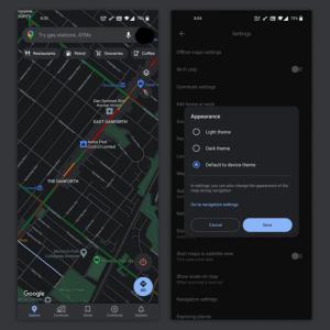 Ứng dụng Google Maps trên Android thử nghiệm Dark mode
