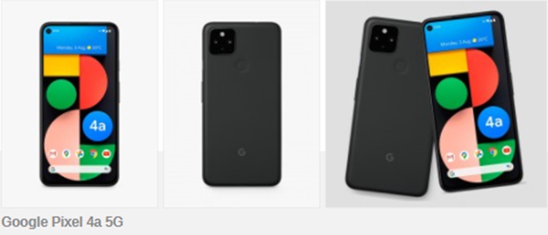 Điện thoại Google, Pixel 5, Pixel 4a 5G, Ra mắt