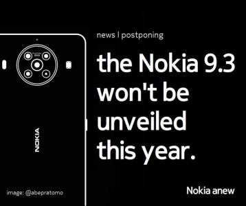 Nokia 9.3 PureView 5G tiếp tục trì hoãn sang năm sau