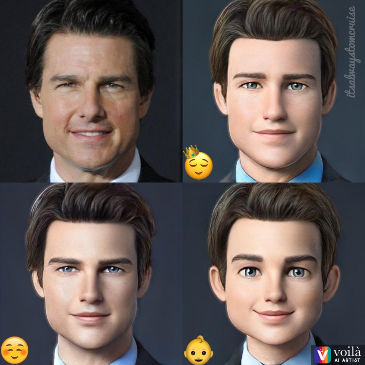 Tom Cruise Voila app