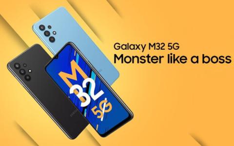 Samsung Galaxy M32 5G: camera 48 MP, chip Dimensity 720