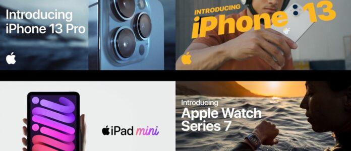 Tổng hợp video quảng cáo iPhone 13 series, Apple Watch Series 7 và iPad mini