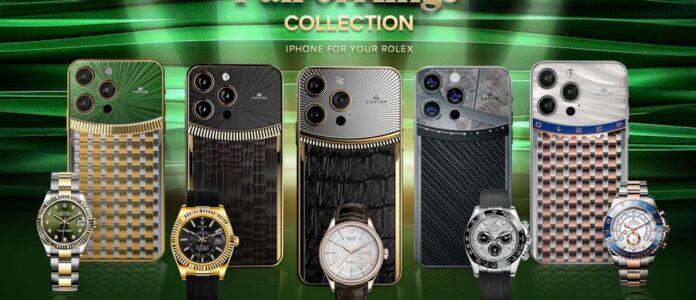 Caviar ra mắt bộ sưu tập iPhone 13 Pro lấy cảm hứng từ đồng hồ Rolex