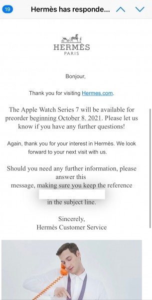 đặt hàng trước Apple Watch Series 7