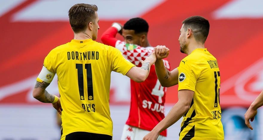 Trực tiếp bóng đá Dortmund vs Mainz