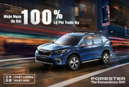 Bảng giá xe Subaru Forester tháng 10/2021