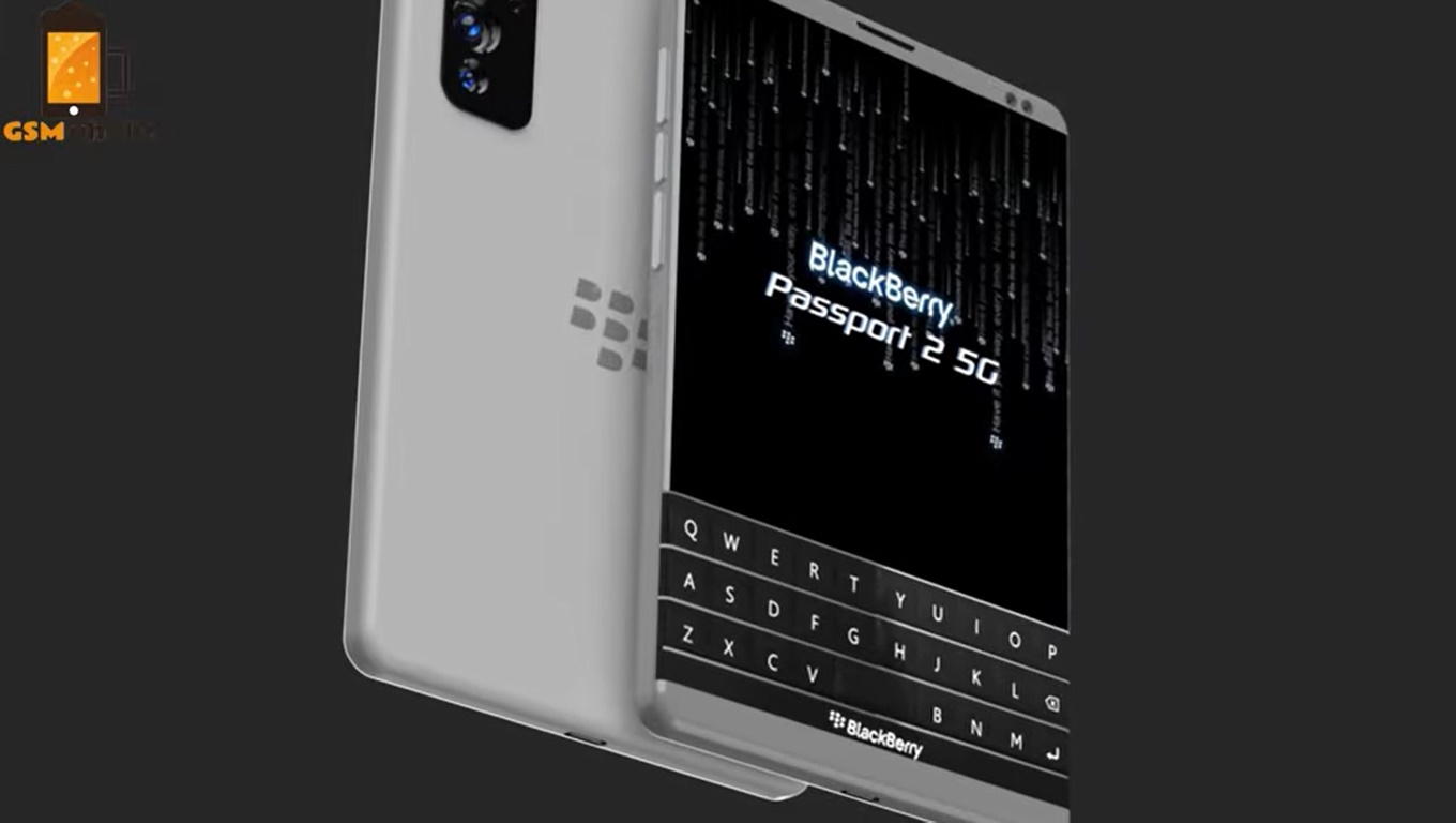 Thiết kế BlackBerry Passport 2 5G