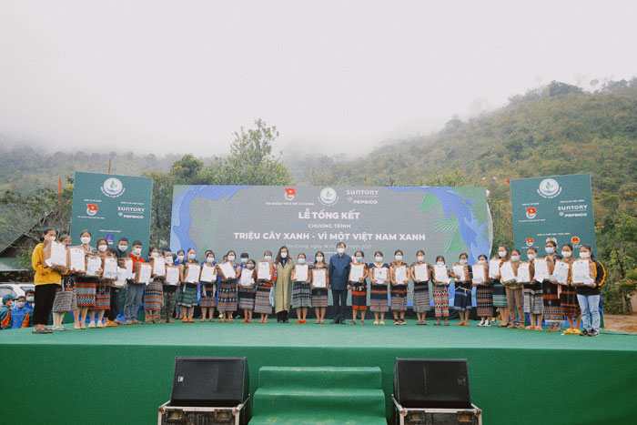 Tổng kết chương trình Triệu cây xanh - Vì một Việt Nam xanh
