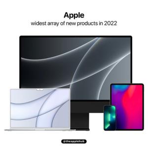 Lộ diện iPhone 14 và loạt thiết bị Apple ra mắt vào mùa thu 2022