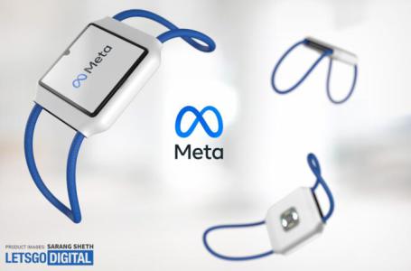 Meta Smartwatch xuất hiện: Khá lạ mắt
