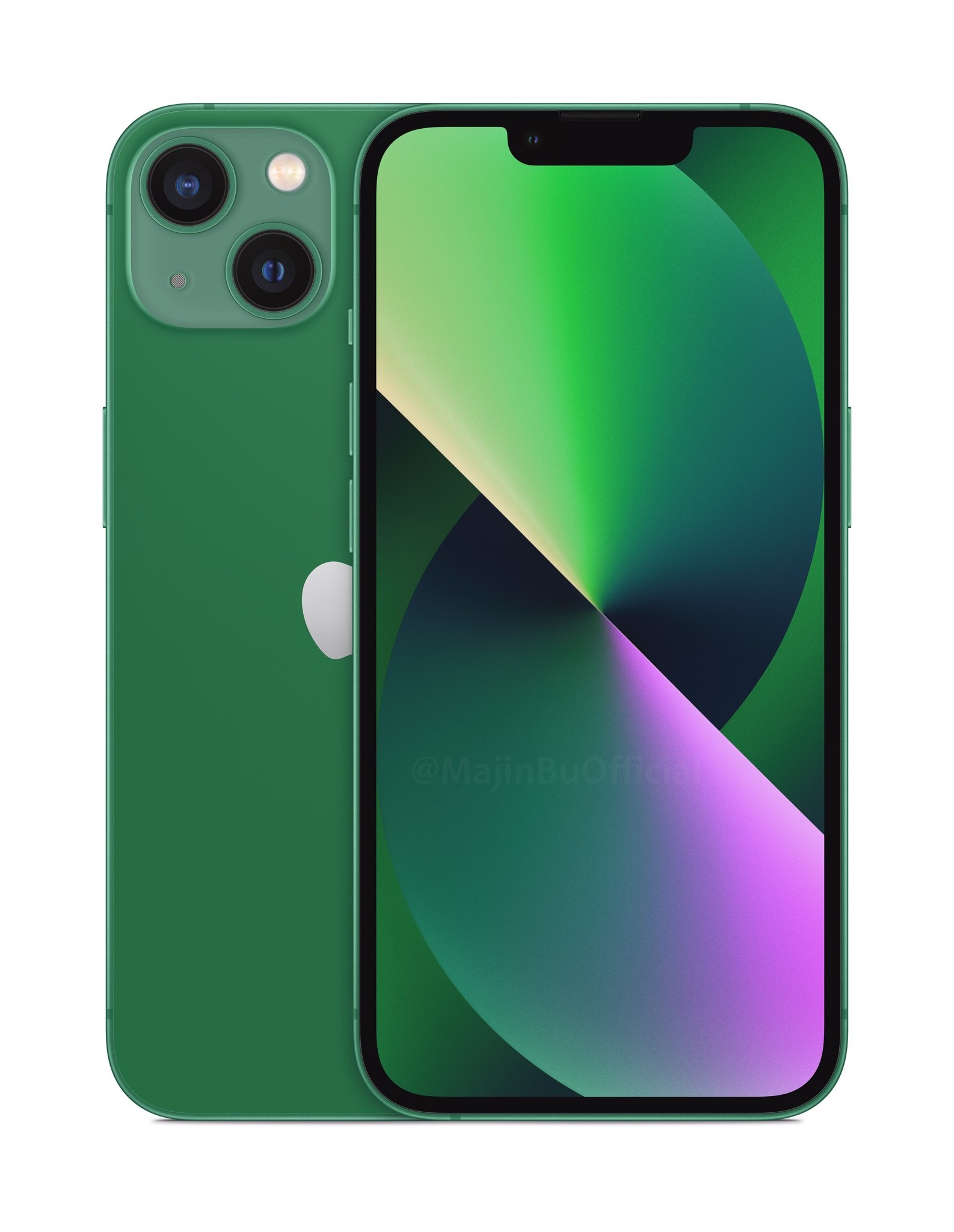 iPhone 13 xanh lá cây