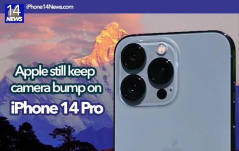 Apple giữ nguyên kích thước cụm camera iPhone 14 Pro