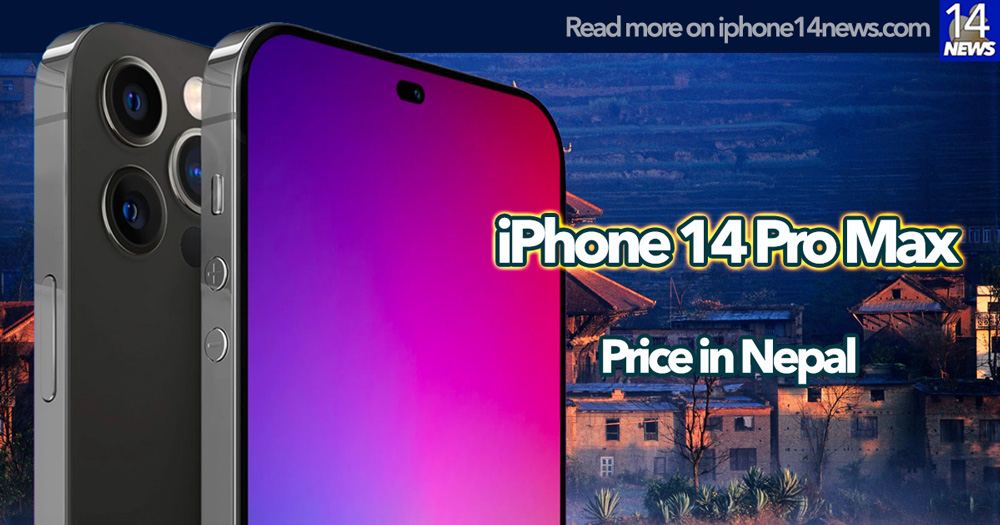 giá iPhone 14 Pro Max tại Nepal