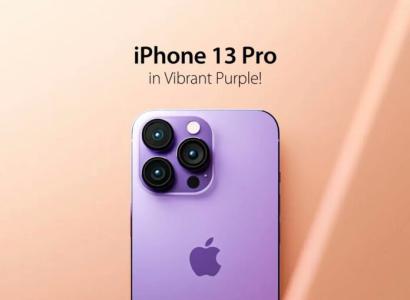 Rò rỉ phiên bản iPhone 13 Pro Vibrant Purple sang chảnh