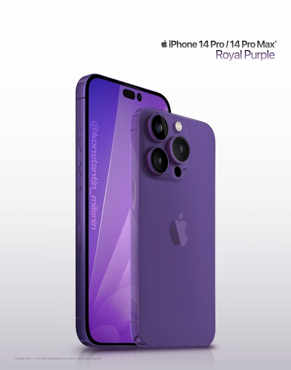iPhone 14 new Purple