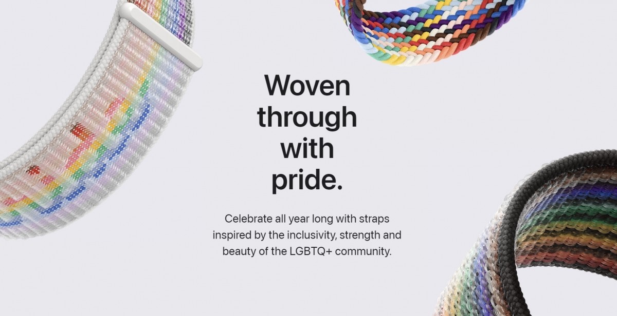 dây đeo Apple Watch Pride Edition mới