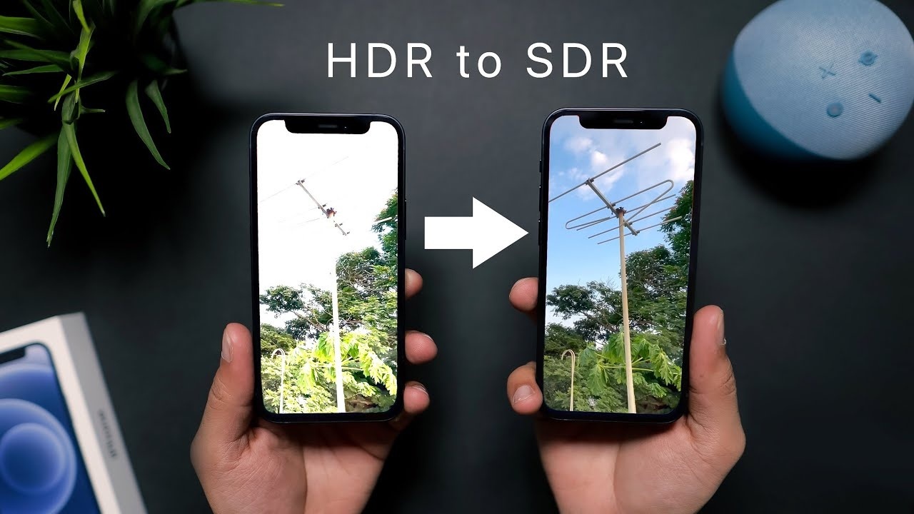 Màn hình iPhone, video HDR