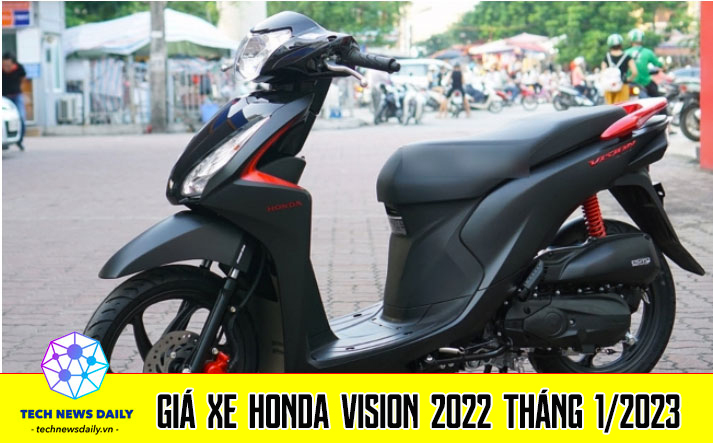 Honda Vision 2023 giá bao nhiêu Giá xe Vision 2023 siêu tốt