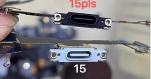Đây là cổng USB-C của iPhone 15?
